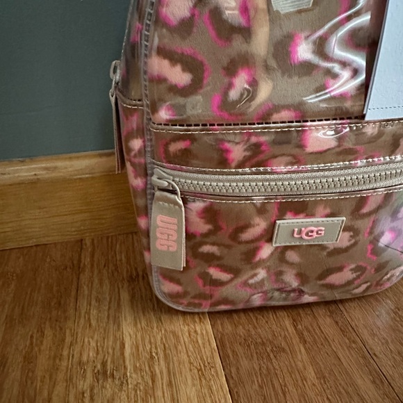 UGG Dannie II Mini Backpack Clear in Starfish Pink Spotty - Picture 3 of 10